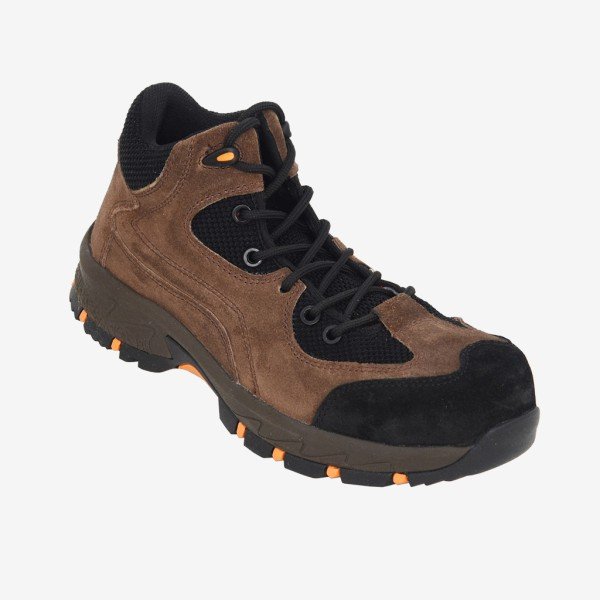 Brown Suede Leather Safety Shoes Manufacturers & Suppliers in India